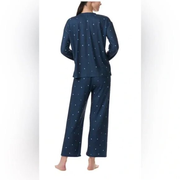 COPY - NEW P.J. Salvage 2pc Pajama Set | Navy Stars - Picture 3 of 11